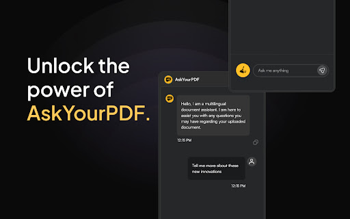 AskYourPDF - 谷歌插件