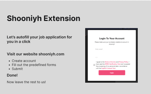 Job Application Autofiller - 谷歌插件