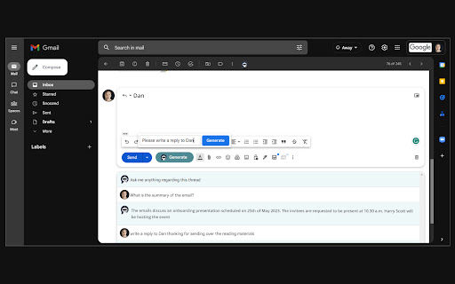 Gmail Bot - 谷歌插件