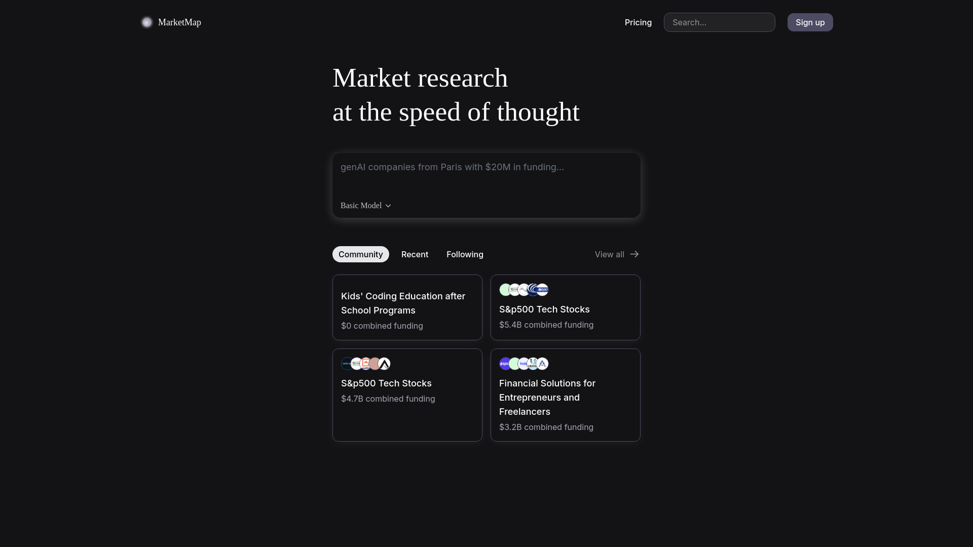 MarketMap