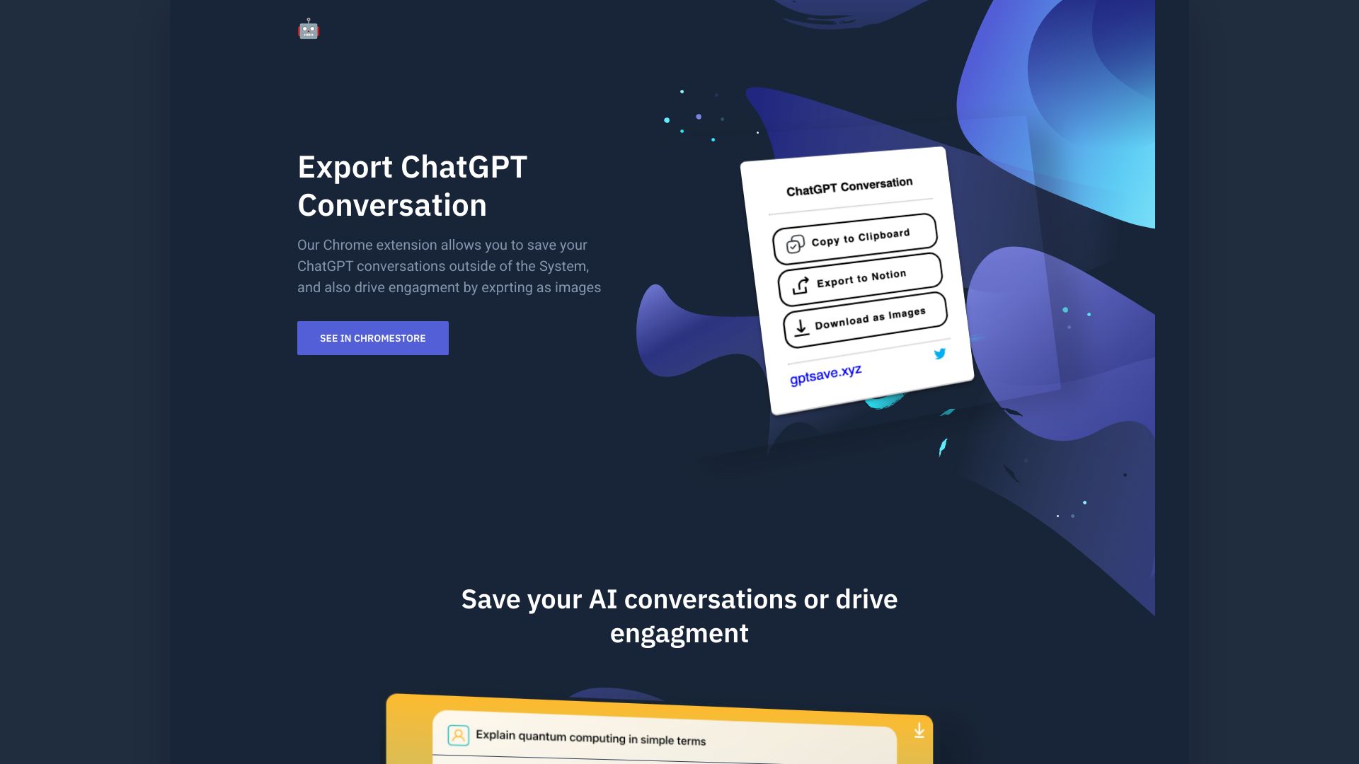 ChatGPT Exporter Chrome Extension