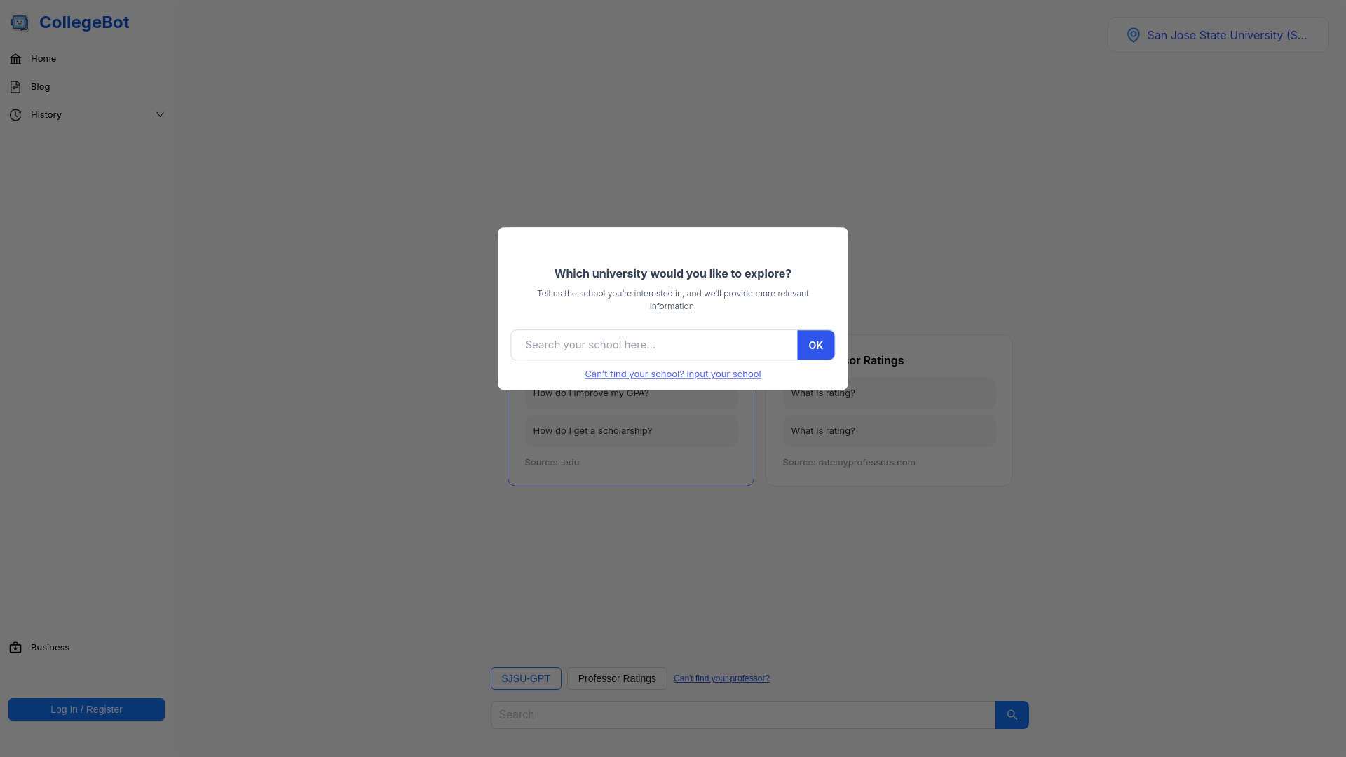CollegeBot
