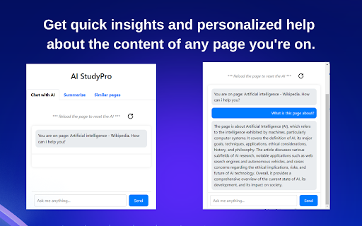 AI StudyPro - 谷歌插件