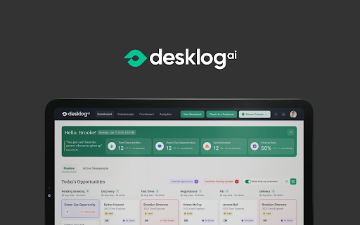Desklog.ai Chrome Extension - 谷歌插件
