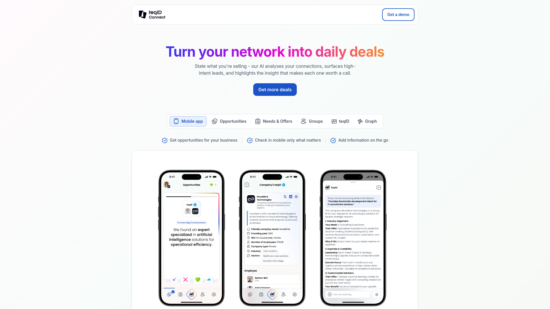 TeqID – Connect