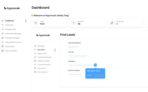 Find customers and send personalized outreach, all with cutting edge AI. - 谷歌插件