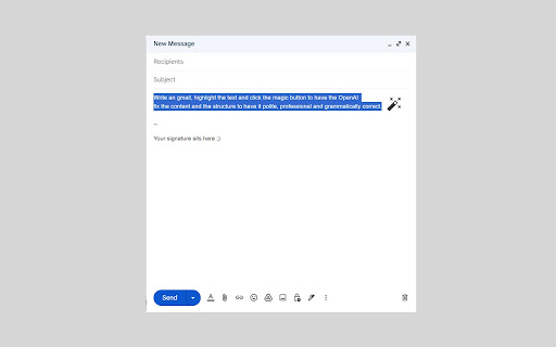 Gmail Add-on for Professional Email Writing - 谷歌插件