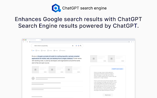 ChatGPT Search Assistant - 谷歌插件