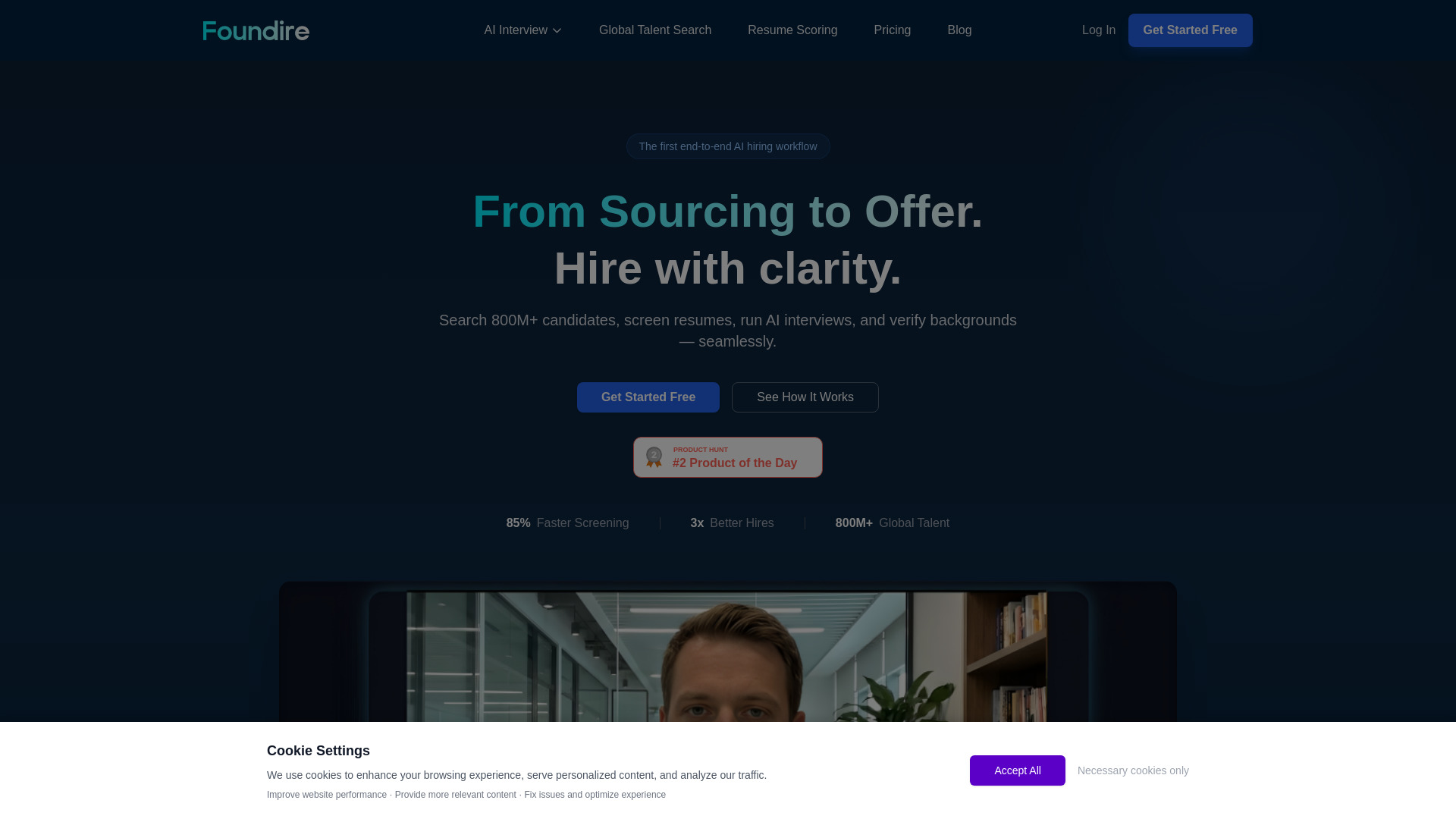 Foundire - AI-Powered Recruitment Platform
