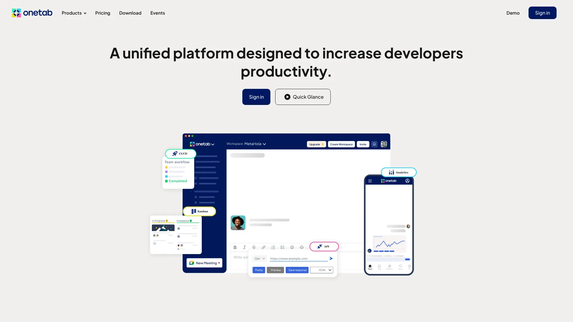 Onetab AI