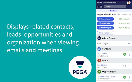 Pega for Gmail Chrome Extension - 谷歌插件