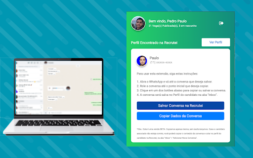 Recrutei Extension - 谷歌插件