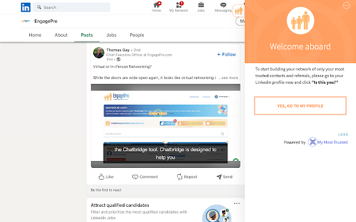 AI-enabled personal relationship building tool - 谷歌插件