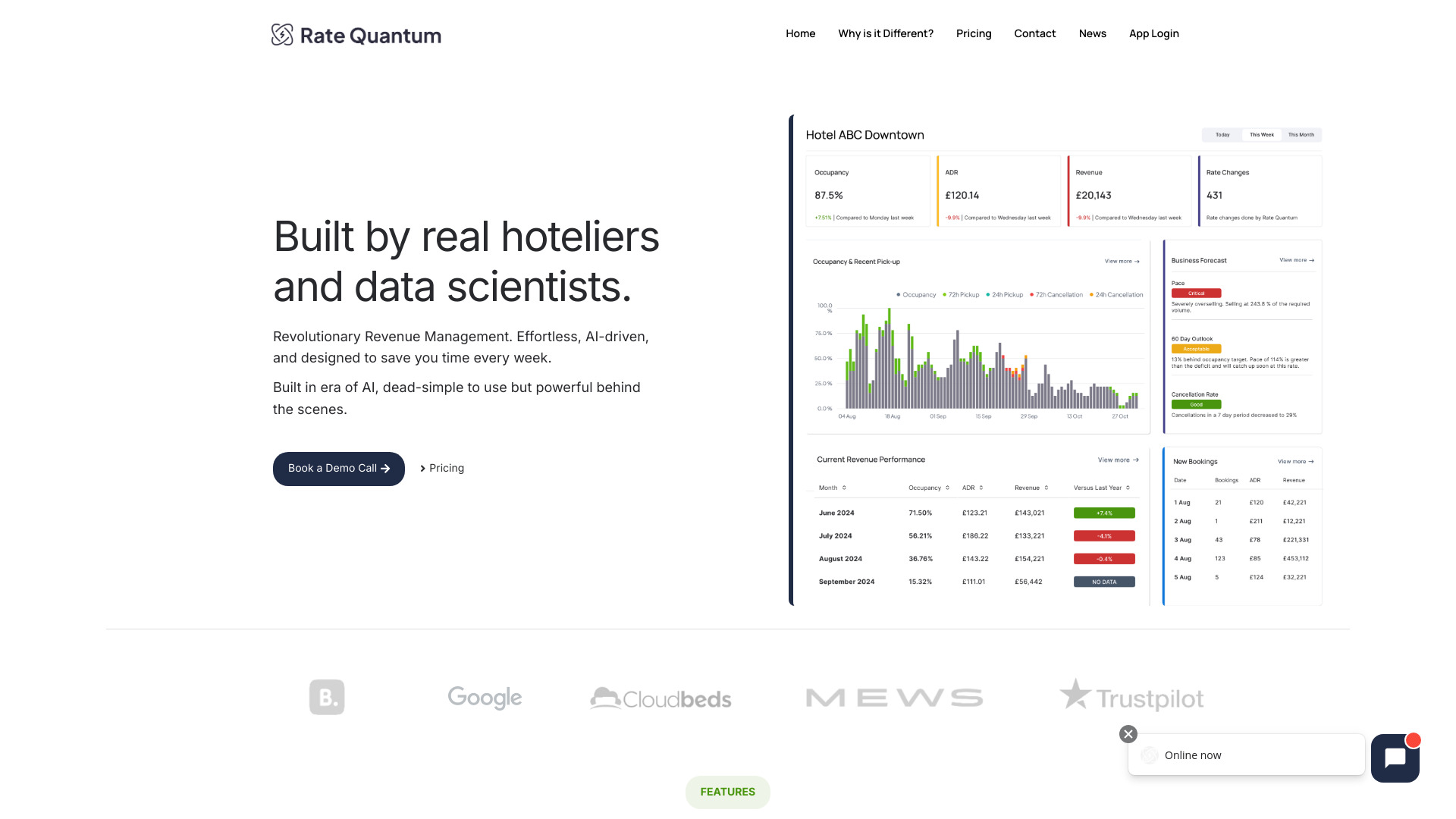 Rate Quantum Revenue Management AI