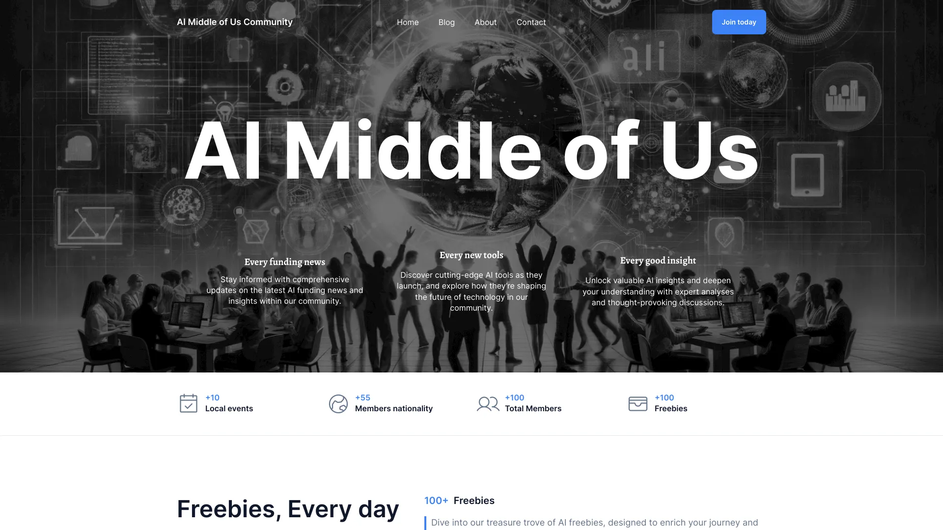 AI Middle of Us Community