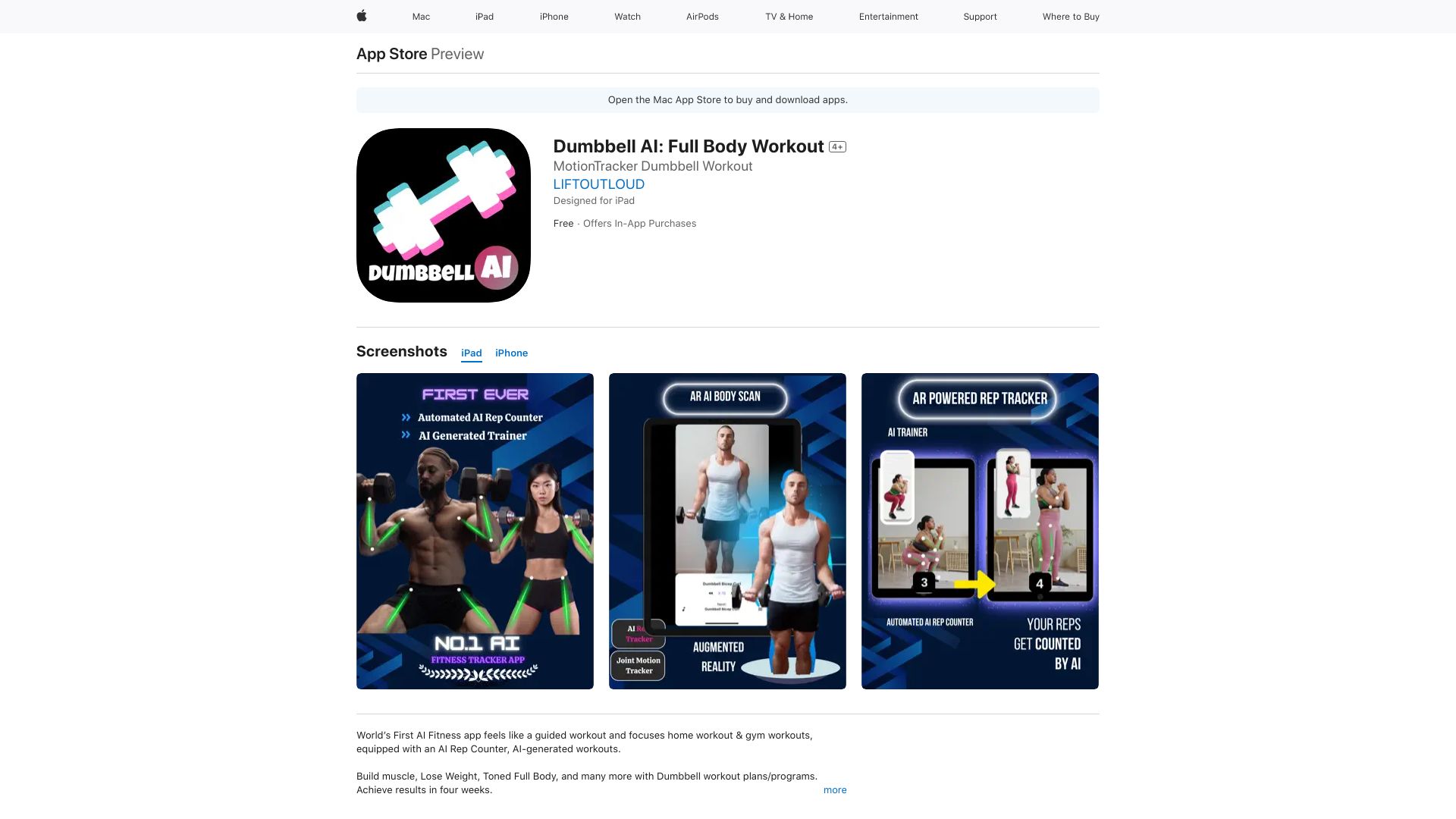 Dumbbell AI