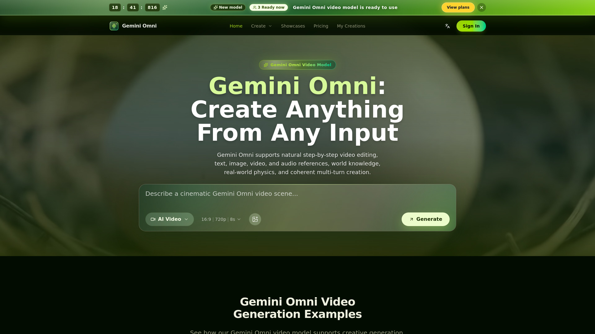Gemini Omni