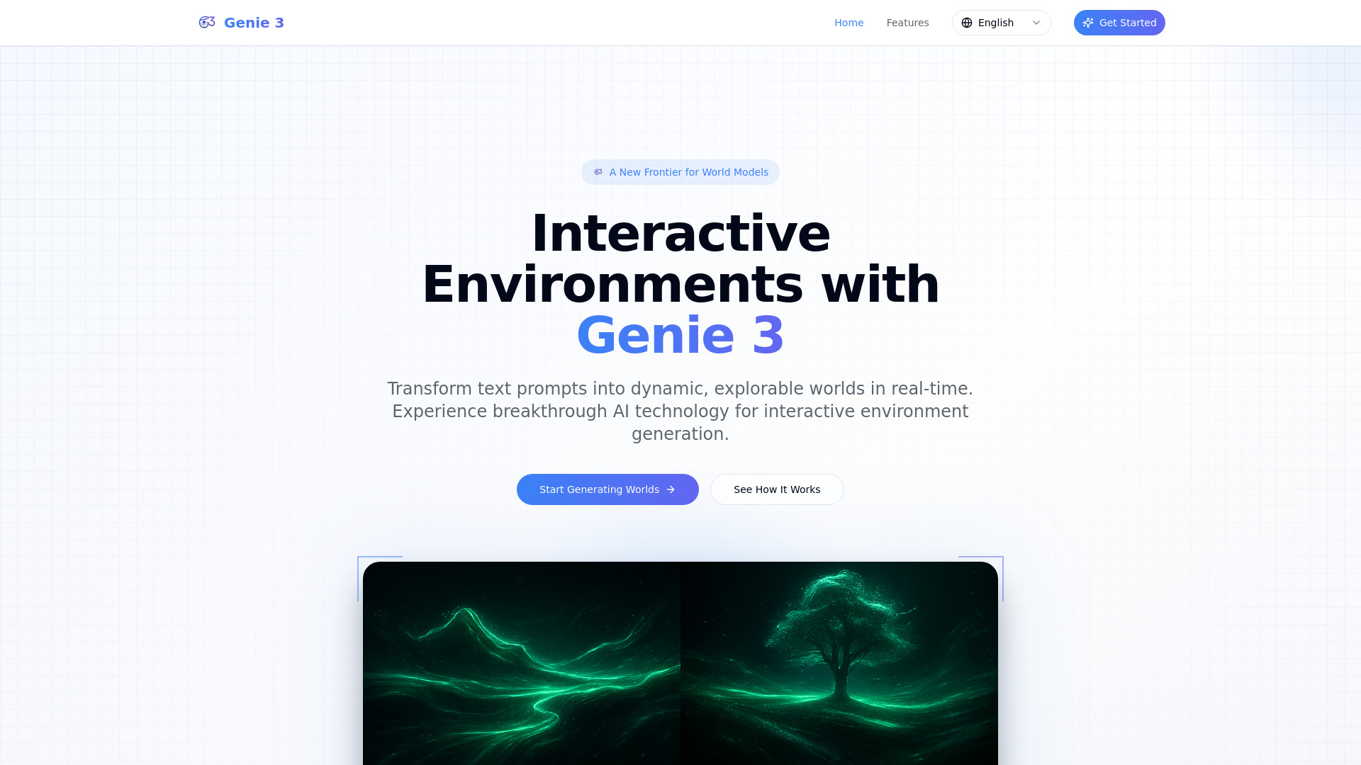 Genie 3 - Interactive AI World Model