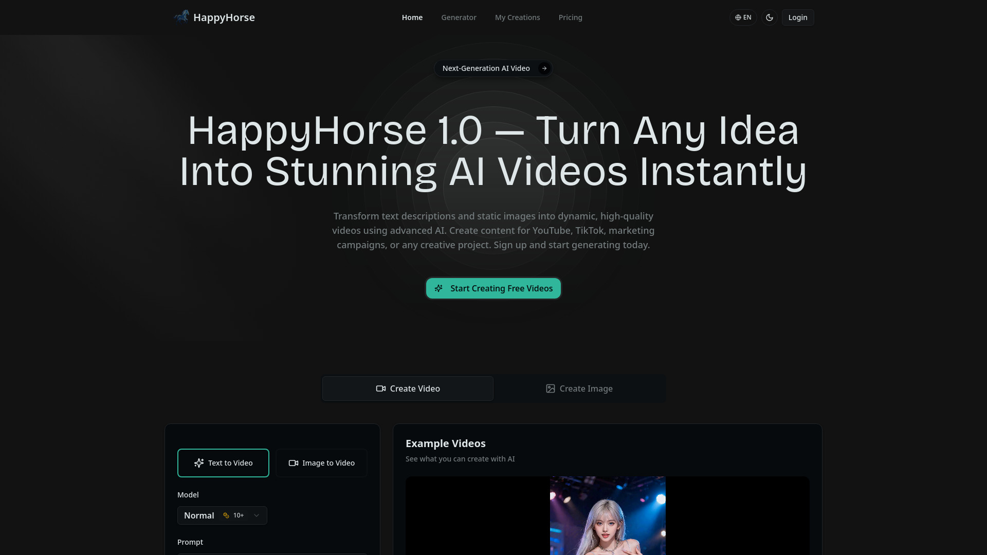 HappyHorse 1.0