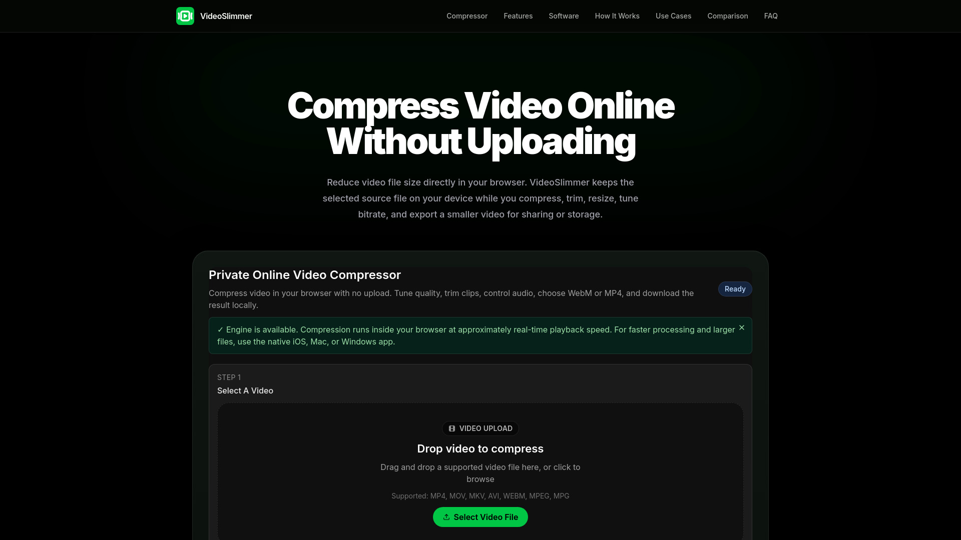 VideoSlimmer - Smart Video Compressor