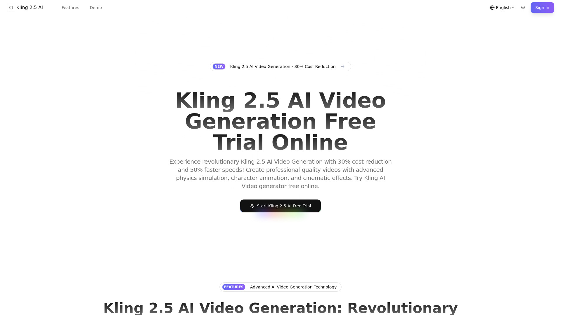 Kling 2.5
