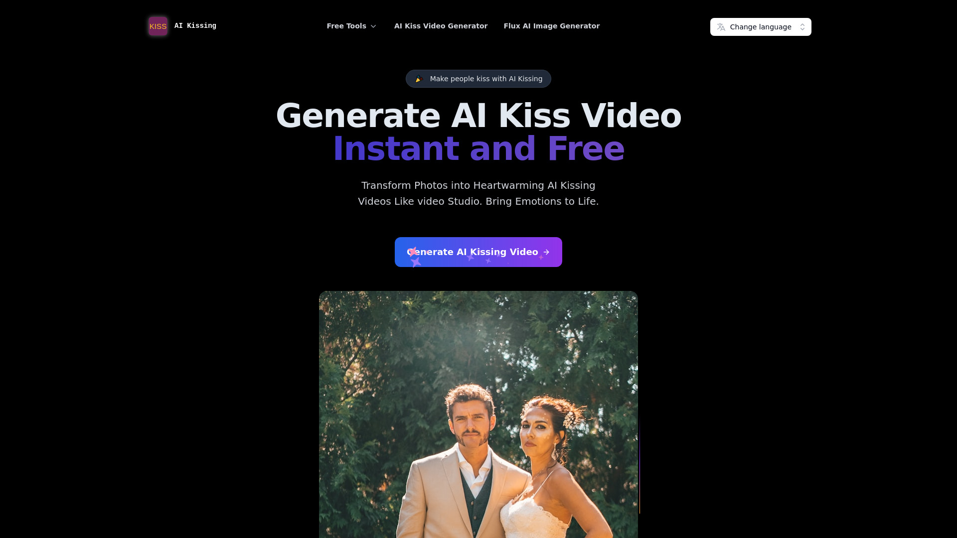 AI Kissing Video Generator
