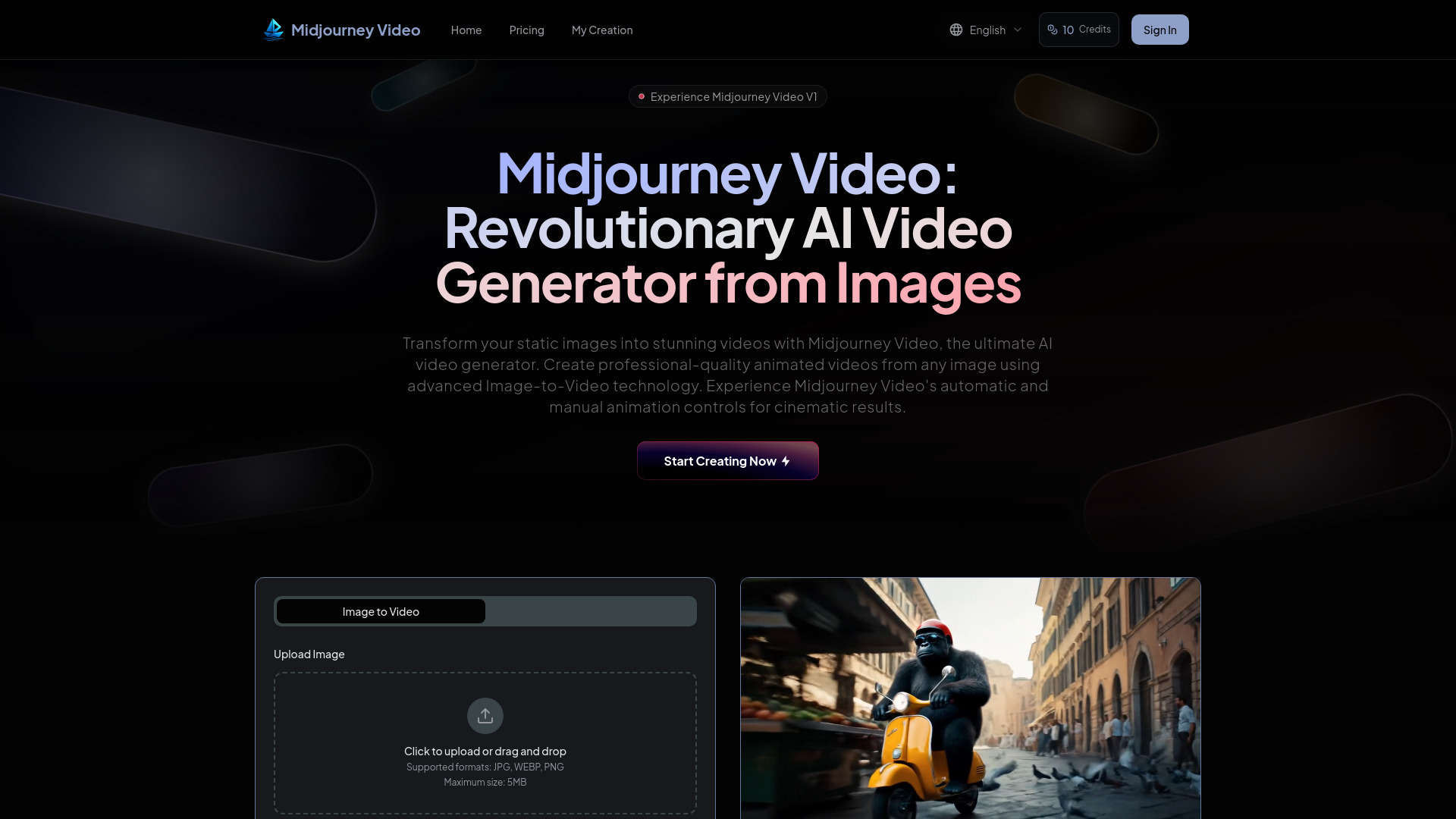 Midjourney Video