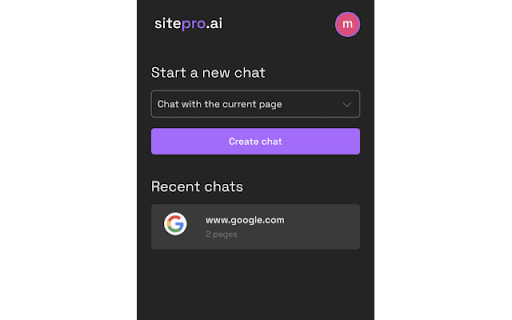 SitePro - 谷歌插件