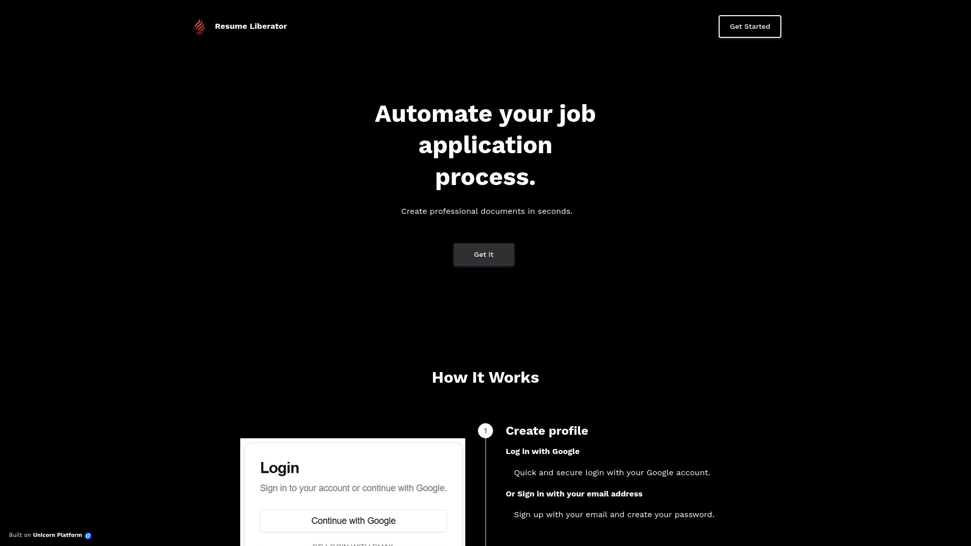 Unicorn Platform