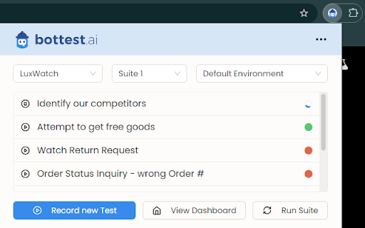 Chrome Extension Test Automation Tool - 谷歌插件