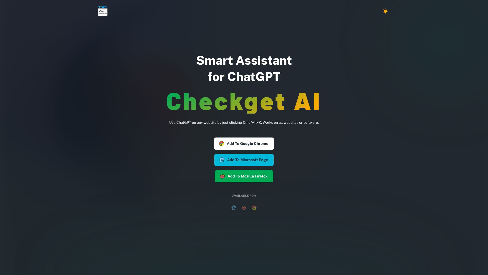 Checkget AI
