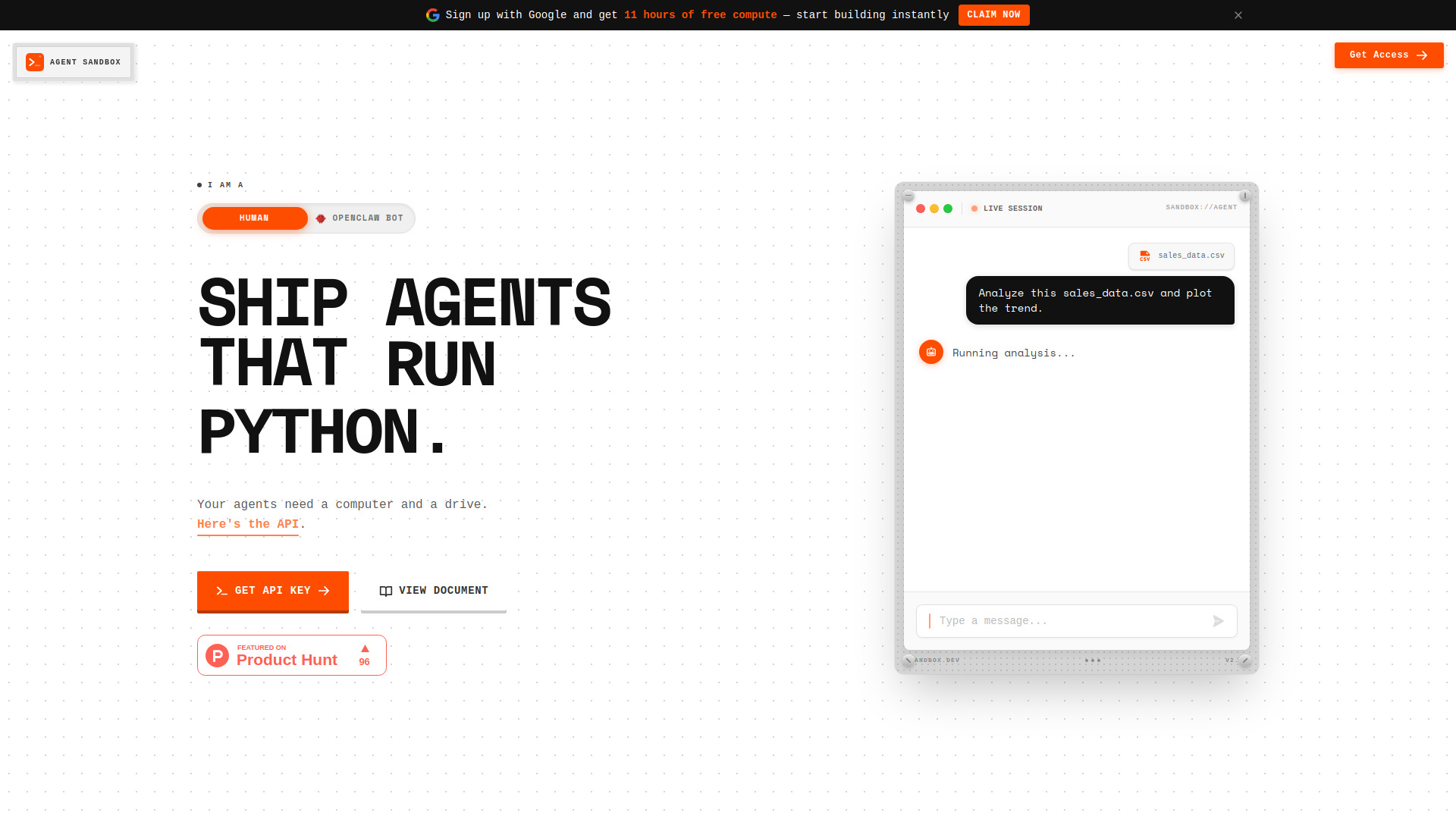 Agent Sandbox