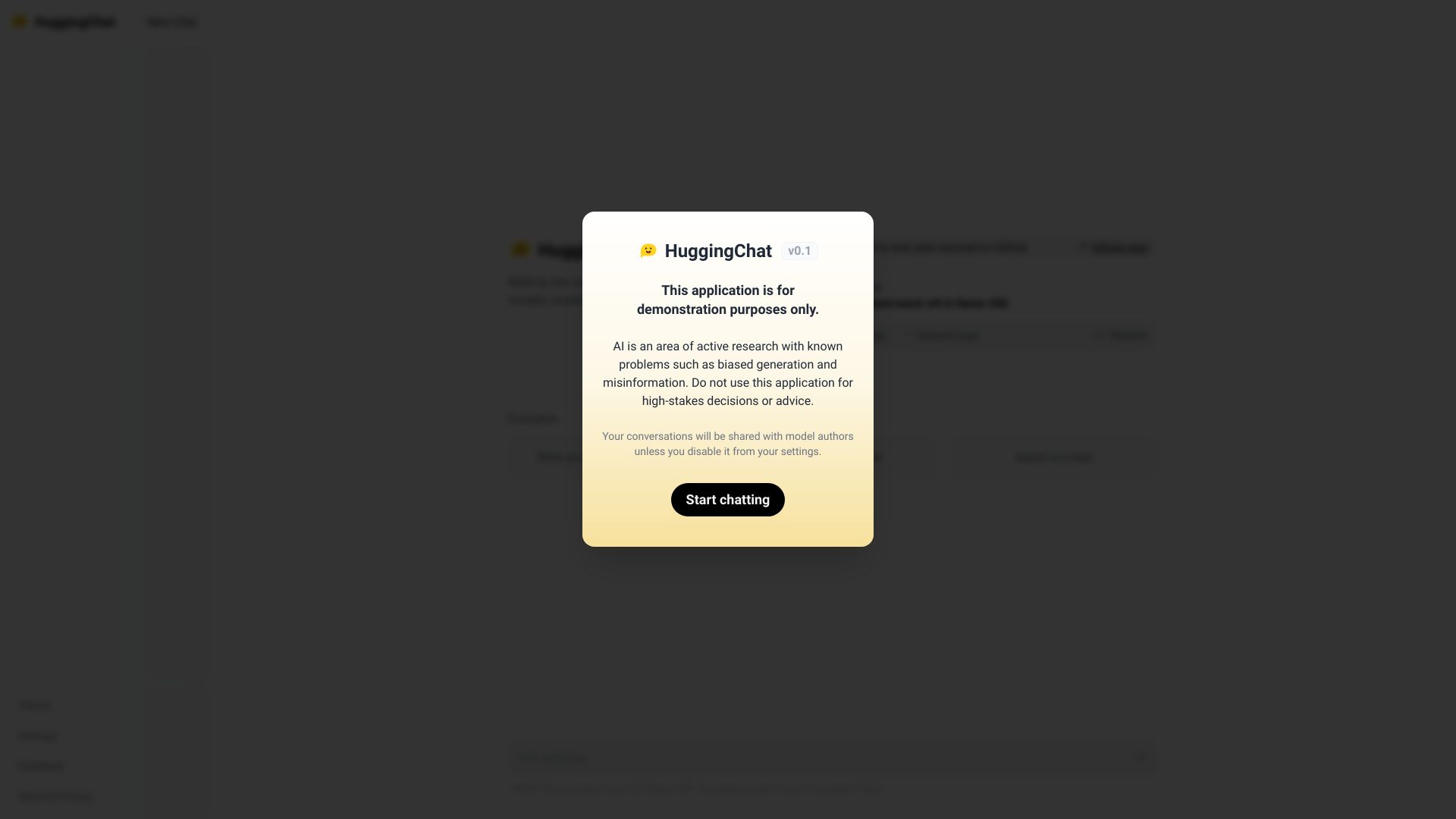 HuggingChat