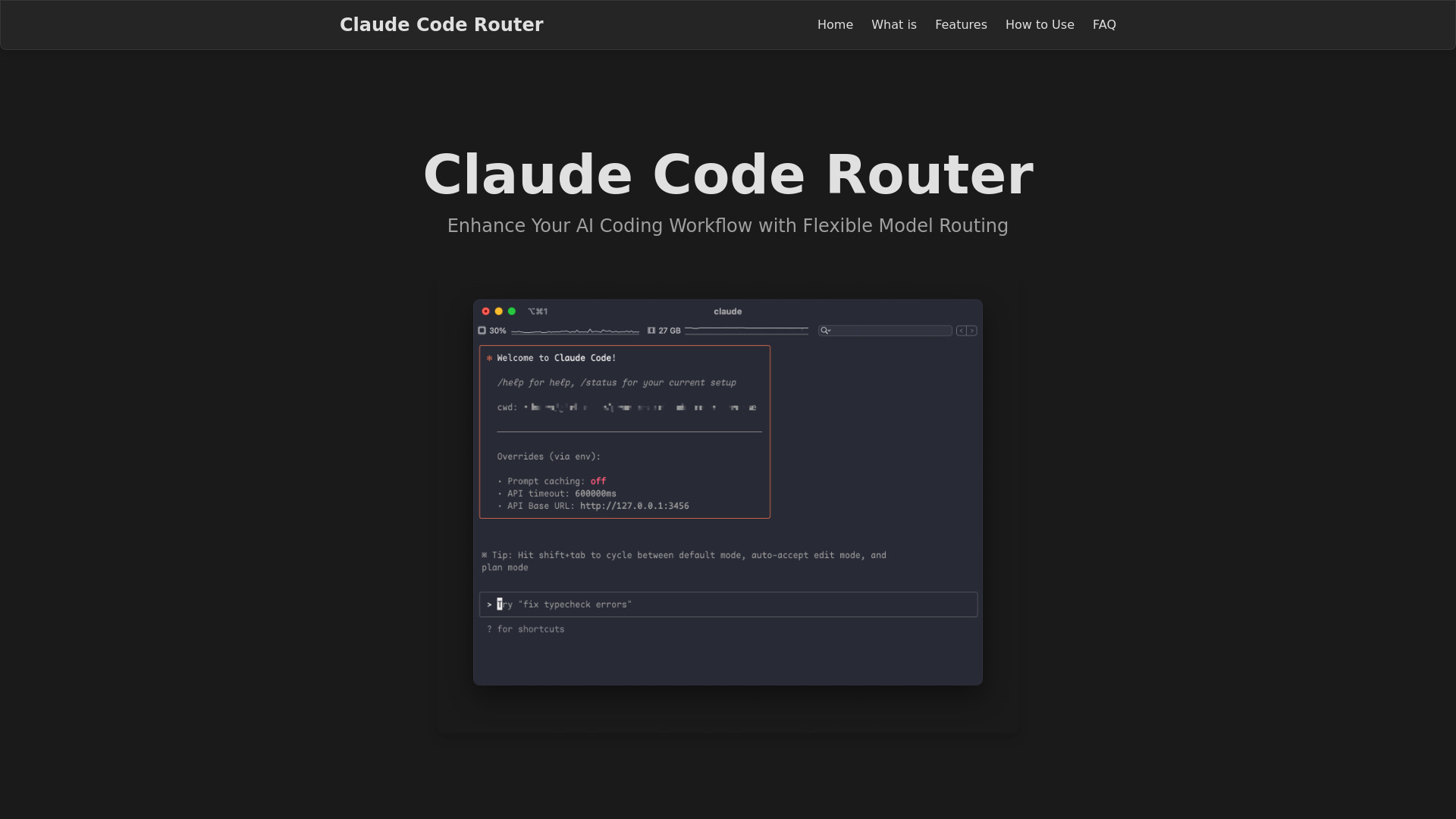 Claude Code Router