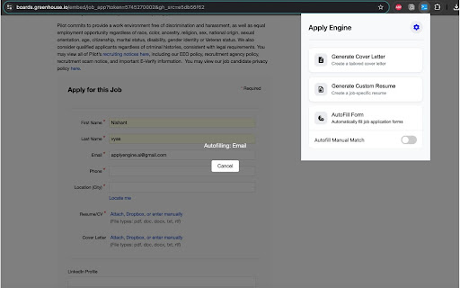 ApplyEngine.AI - 谷歌插件