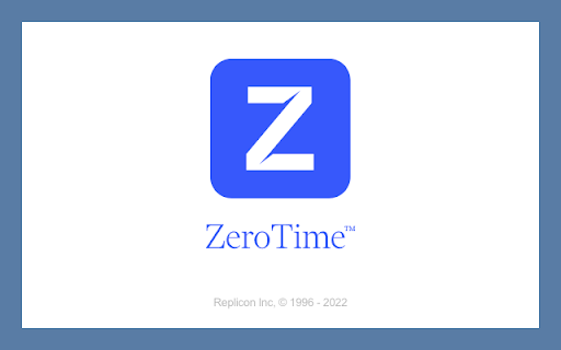 Replicon ZeroTime™ - 谷歌插件