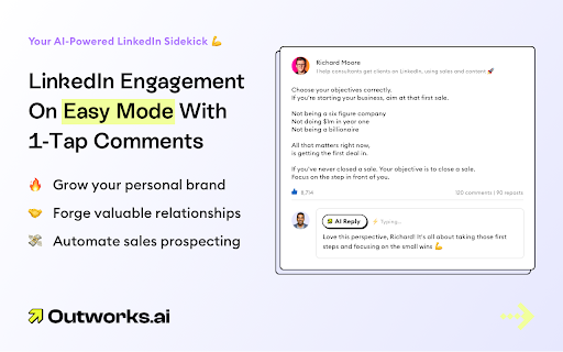 LinkedIn AI Comment Generator - 谷歌插件