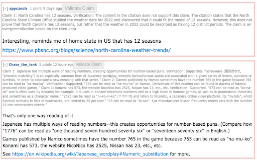 Reddit Claim Validator - 谷歌插件