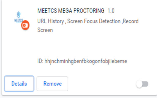 Remote Proctoring Solution - 谷歌插件