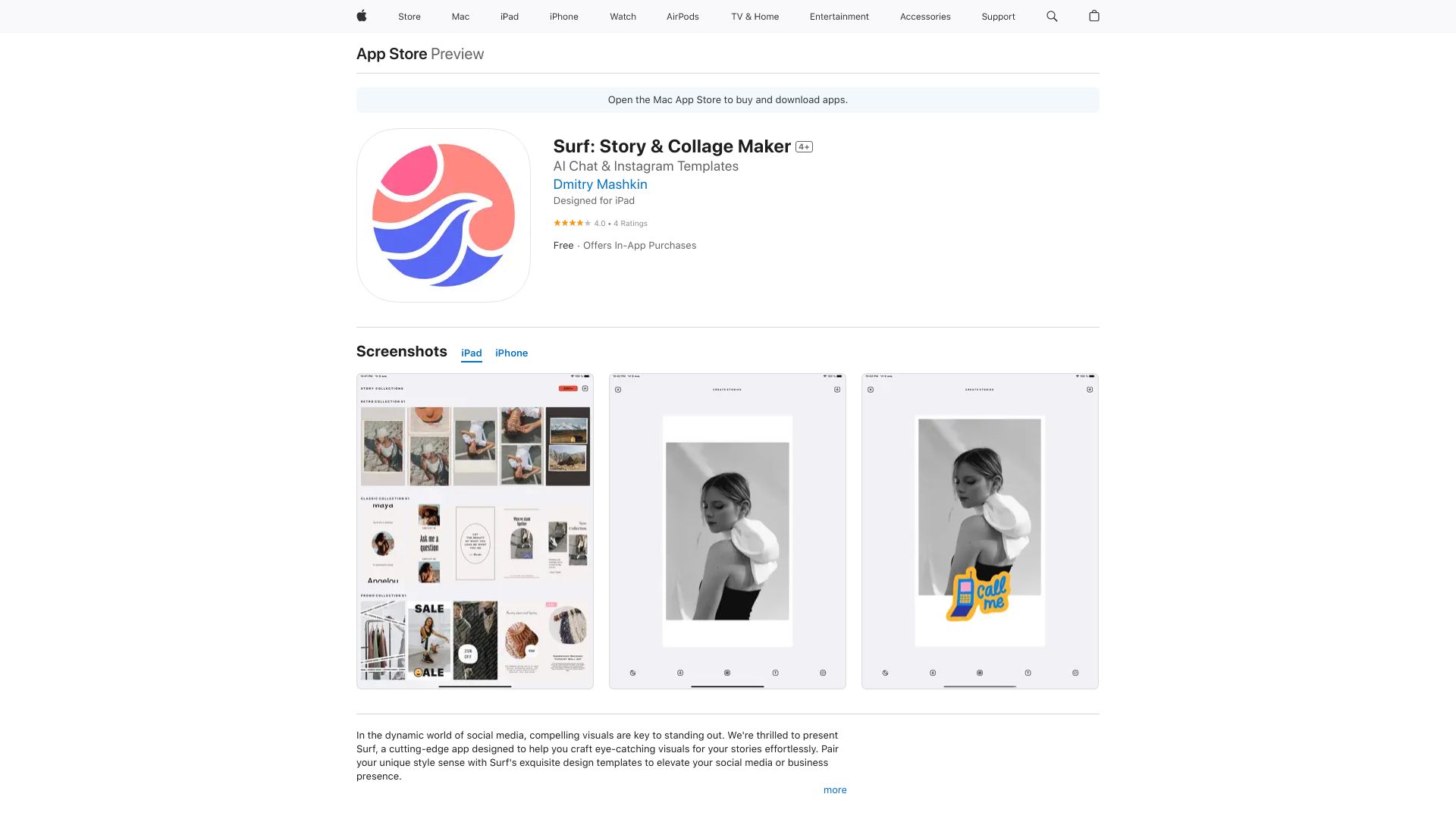 Surf - Story Editor