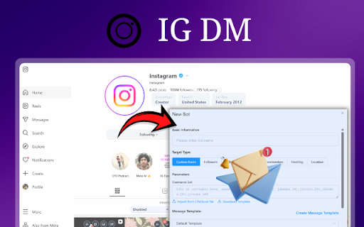 IG DM - 谷歌插件