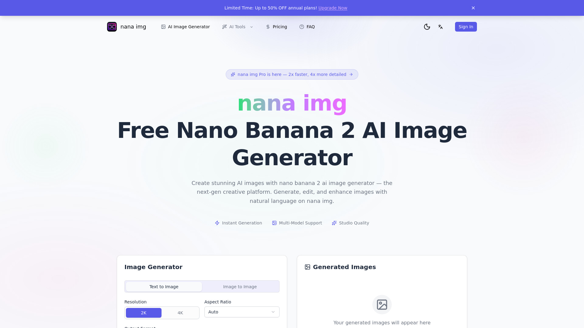 Nano Banana 2 AI Image Generator