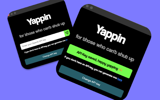 Yapping - 谷歌插件