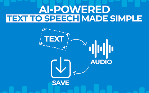 Online Text to Speech AI Tool - 谷歌插件