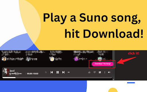 Suno AI Song Downloader - 谷歌插件
