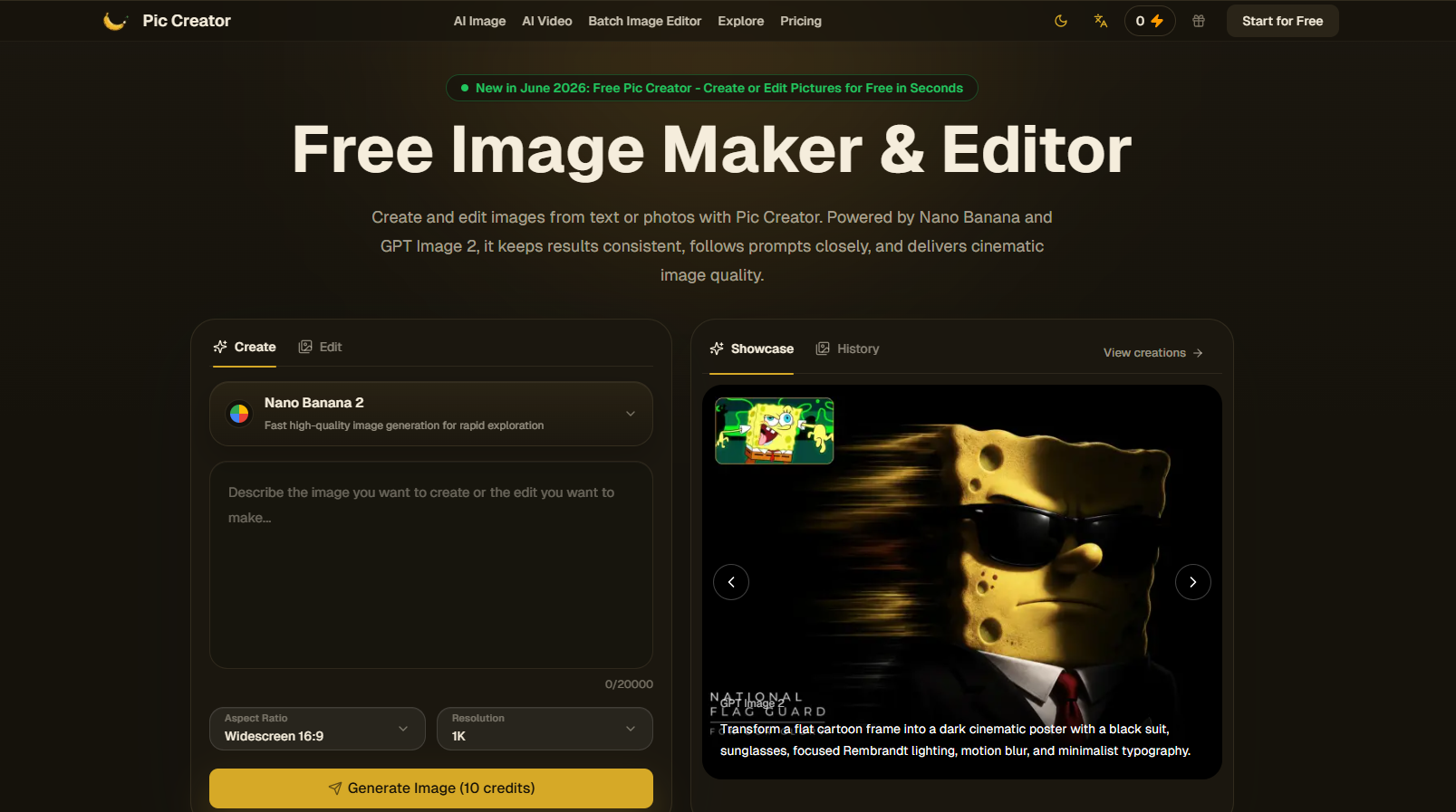 Pic Creator AI