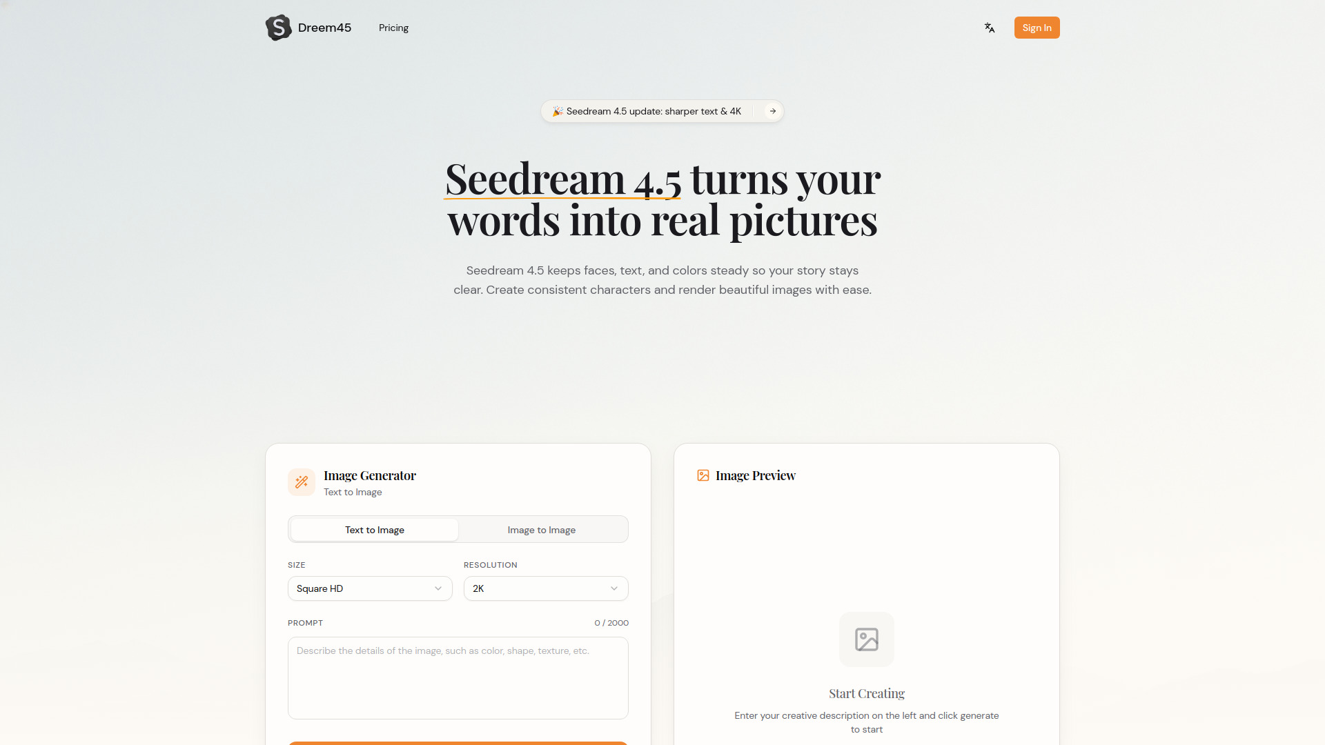 Seedream 4.5