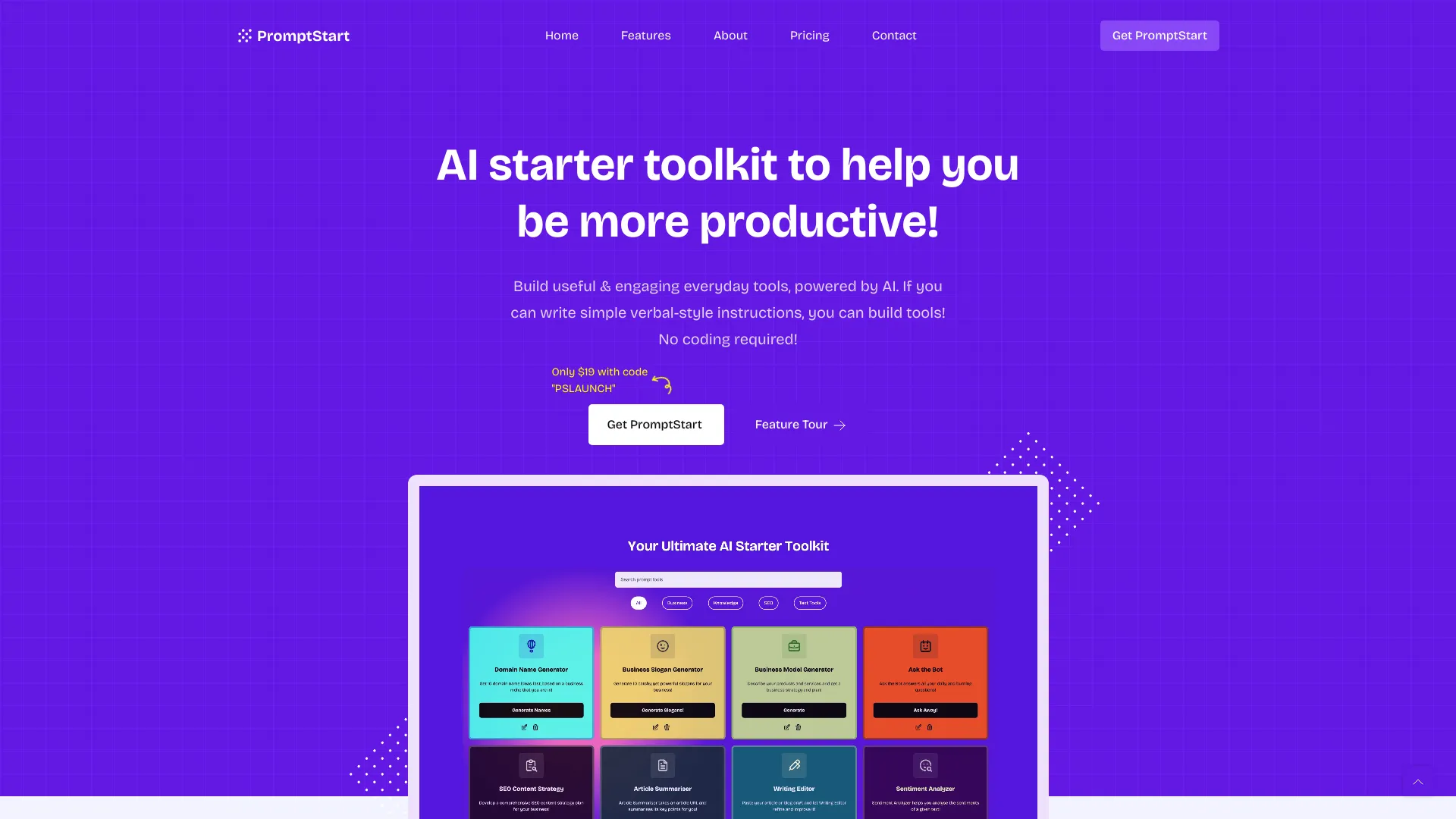 PromptStart AI Starter Toolkit