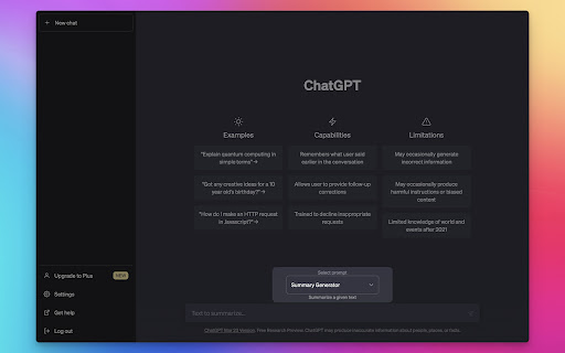 ChatGPT Prompt Assistant - 谷歌插件