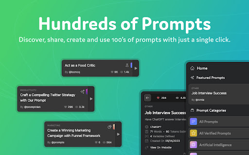 PromptForge - 谷歌插件